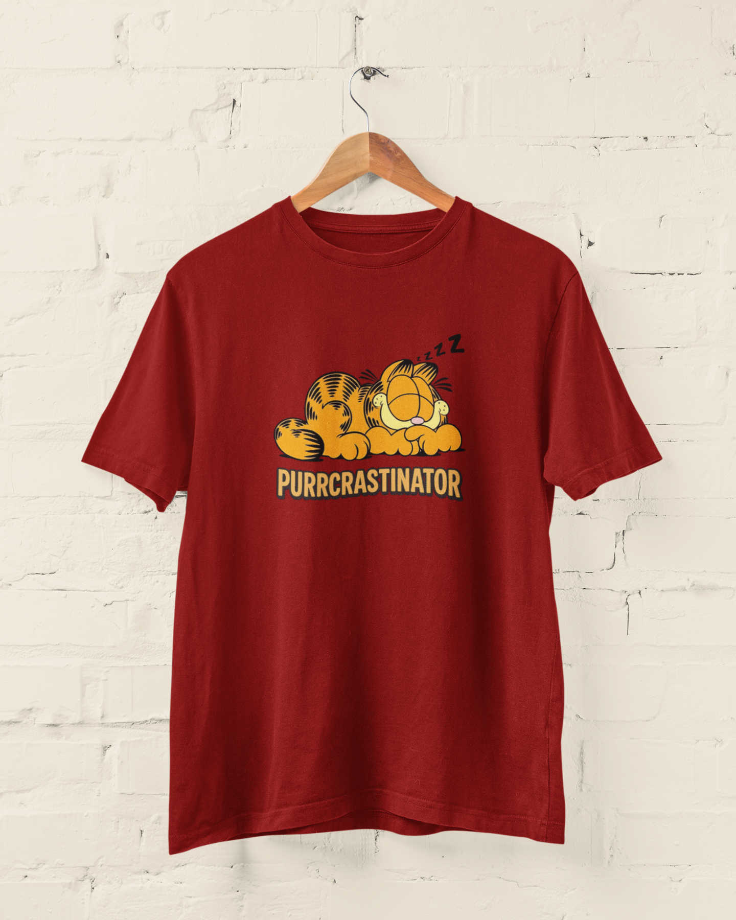 Garfield the Purrcrastinator | T-shirt for Men