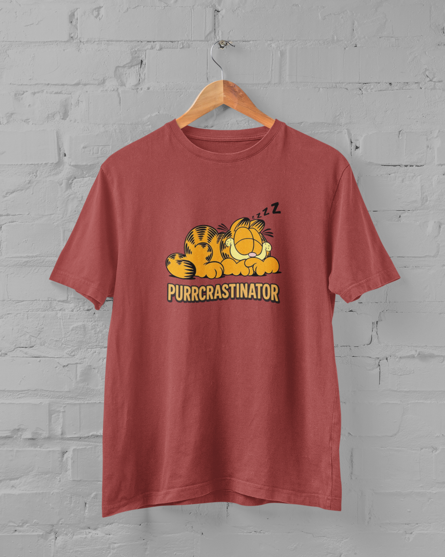 Garfield the Purrcrastinator | T-shirt for Men