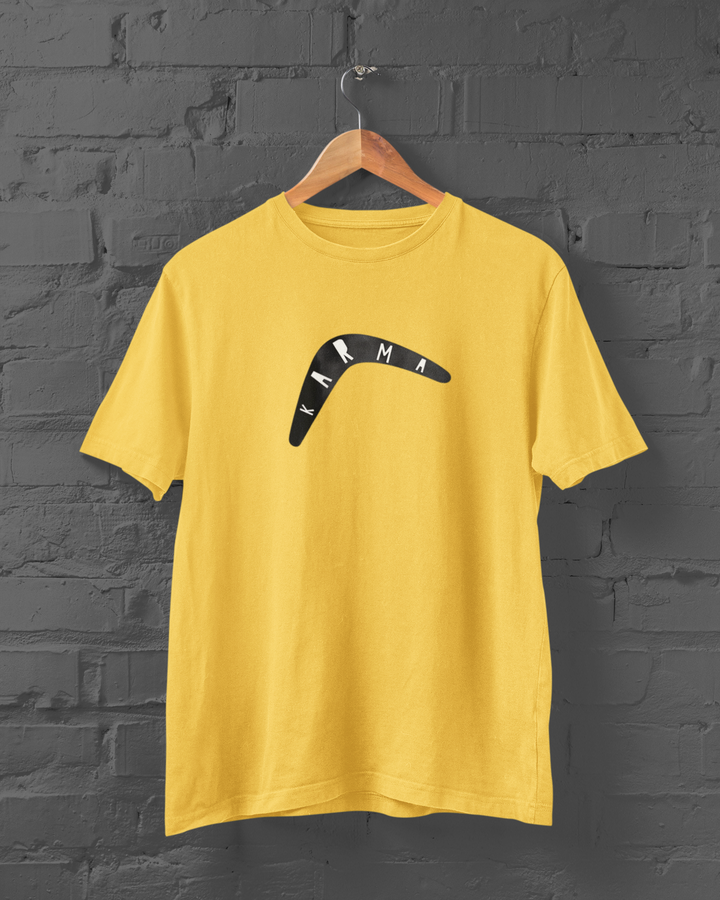 Karma Boomerang T-shirt for Men