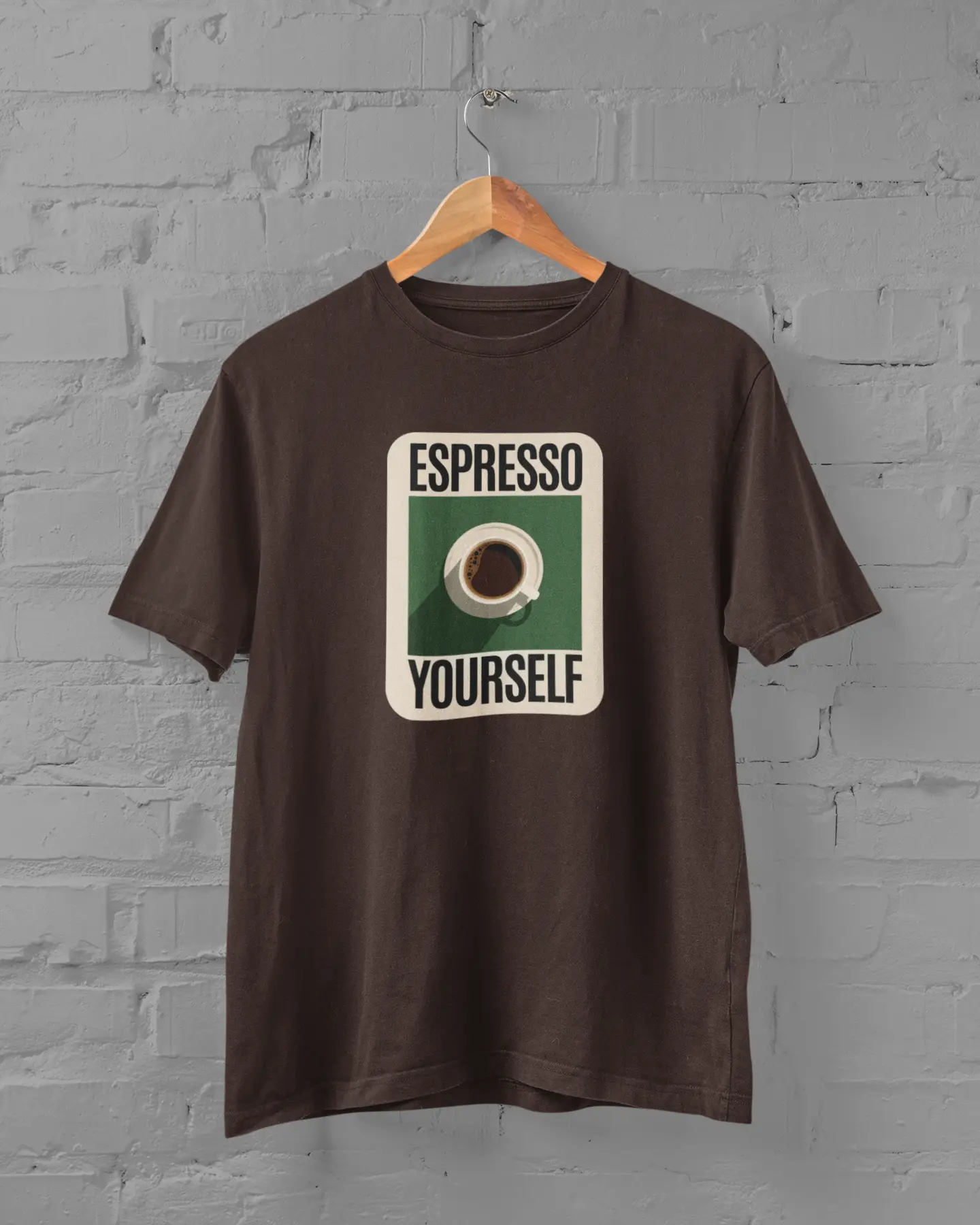 Espresso Yourself T-shirt for Men PrismGasm
