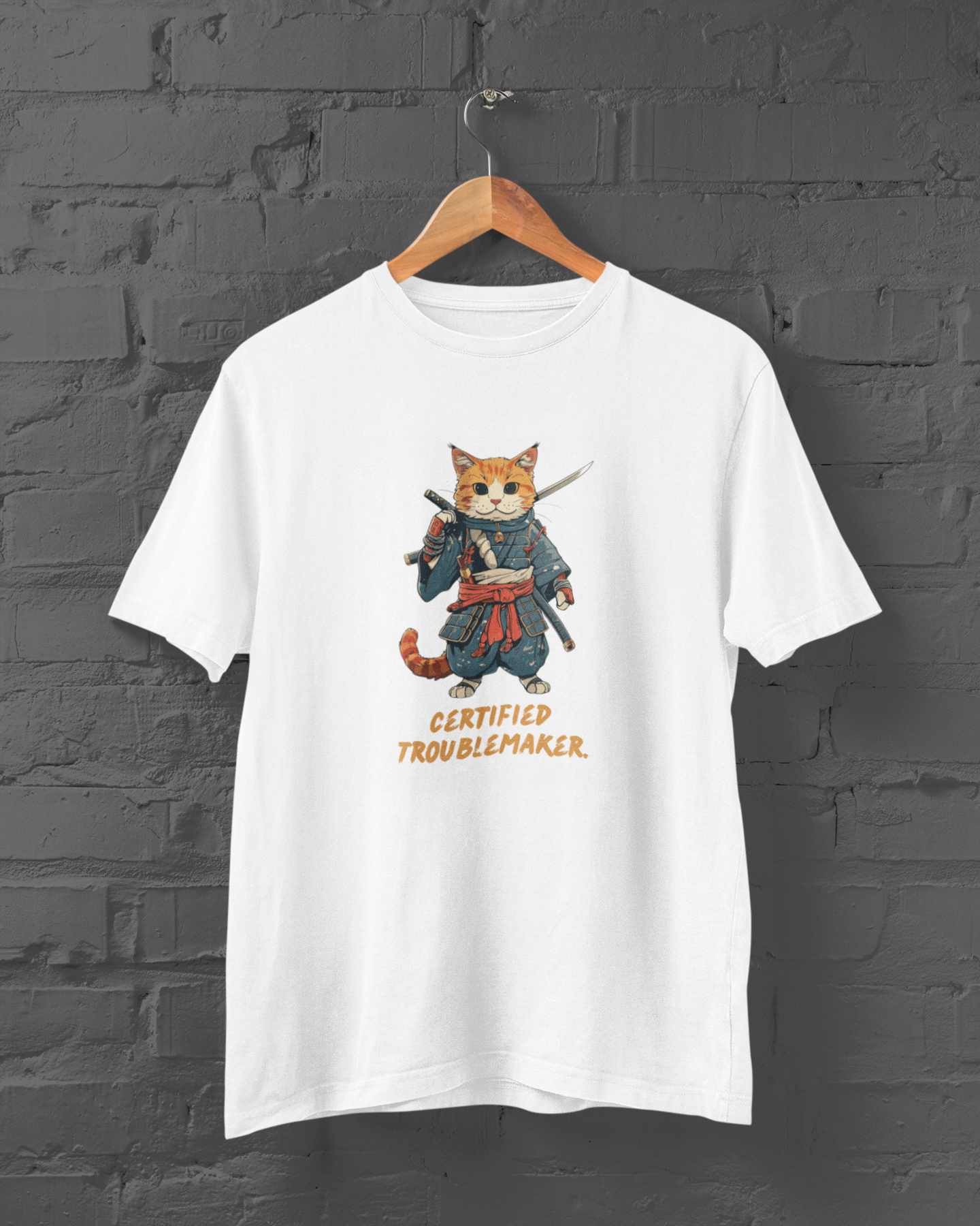 Certified Troublemaker T-shirt for Men