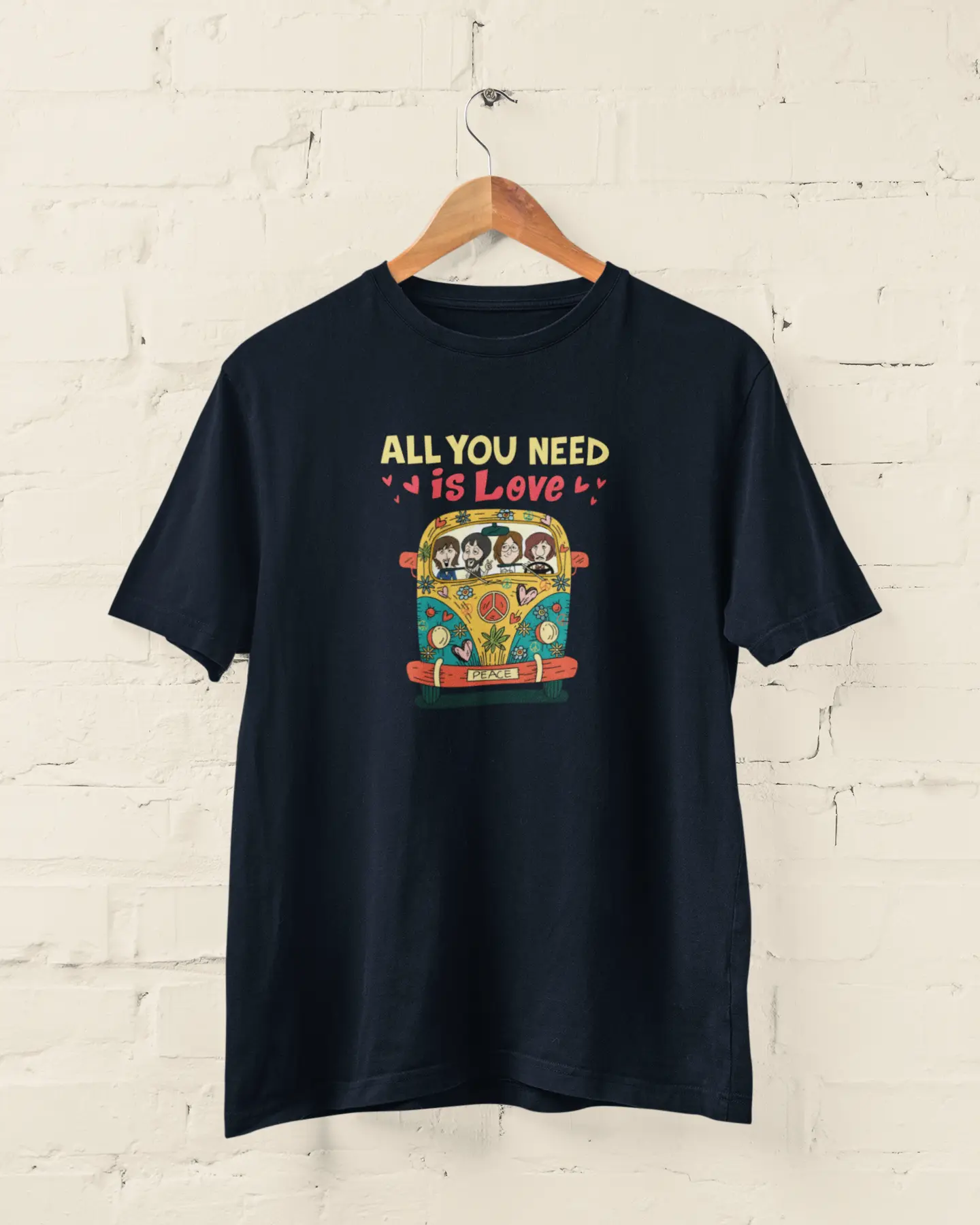 All You Need Is Love - The Beatles | T-shirt for Men PrismGasm