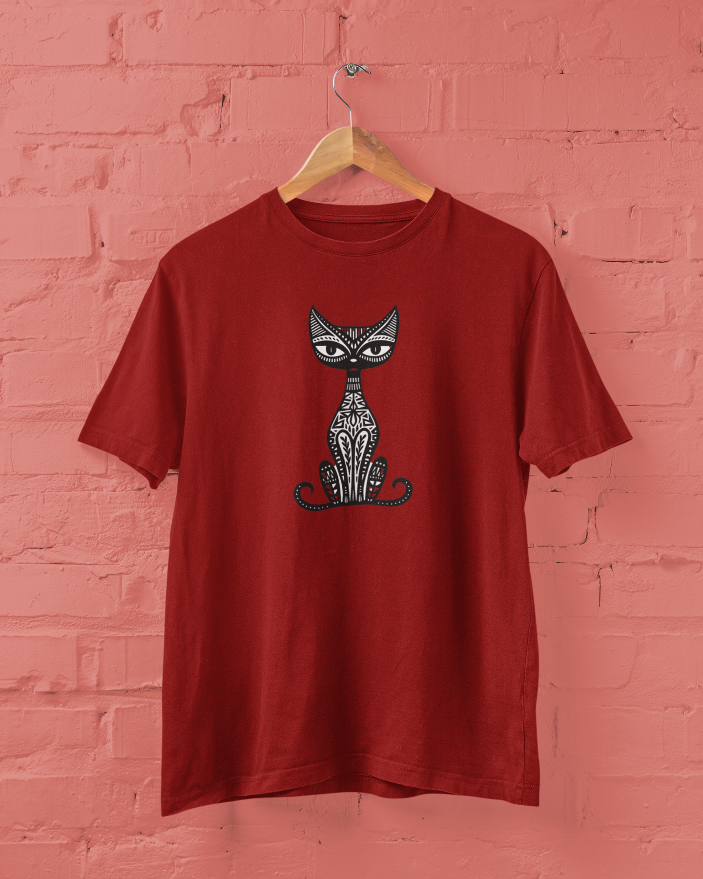 Cat Motif | T-shirt for Men