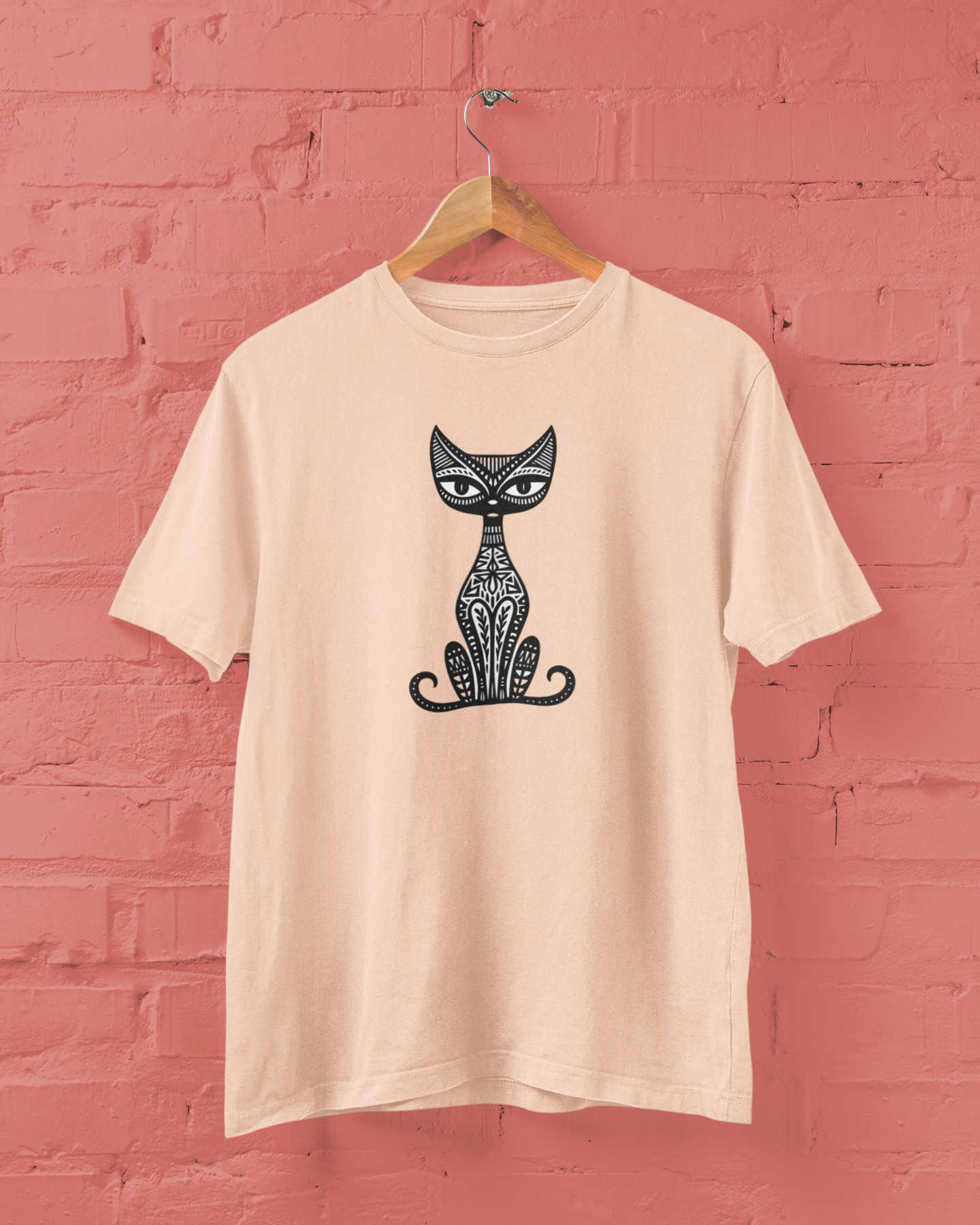 Cat Motif | T-shirt for Men