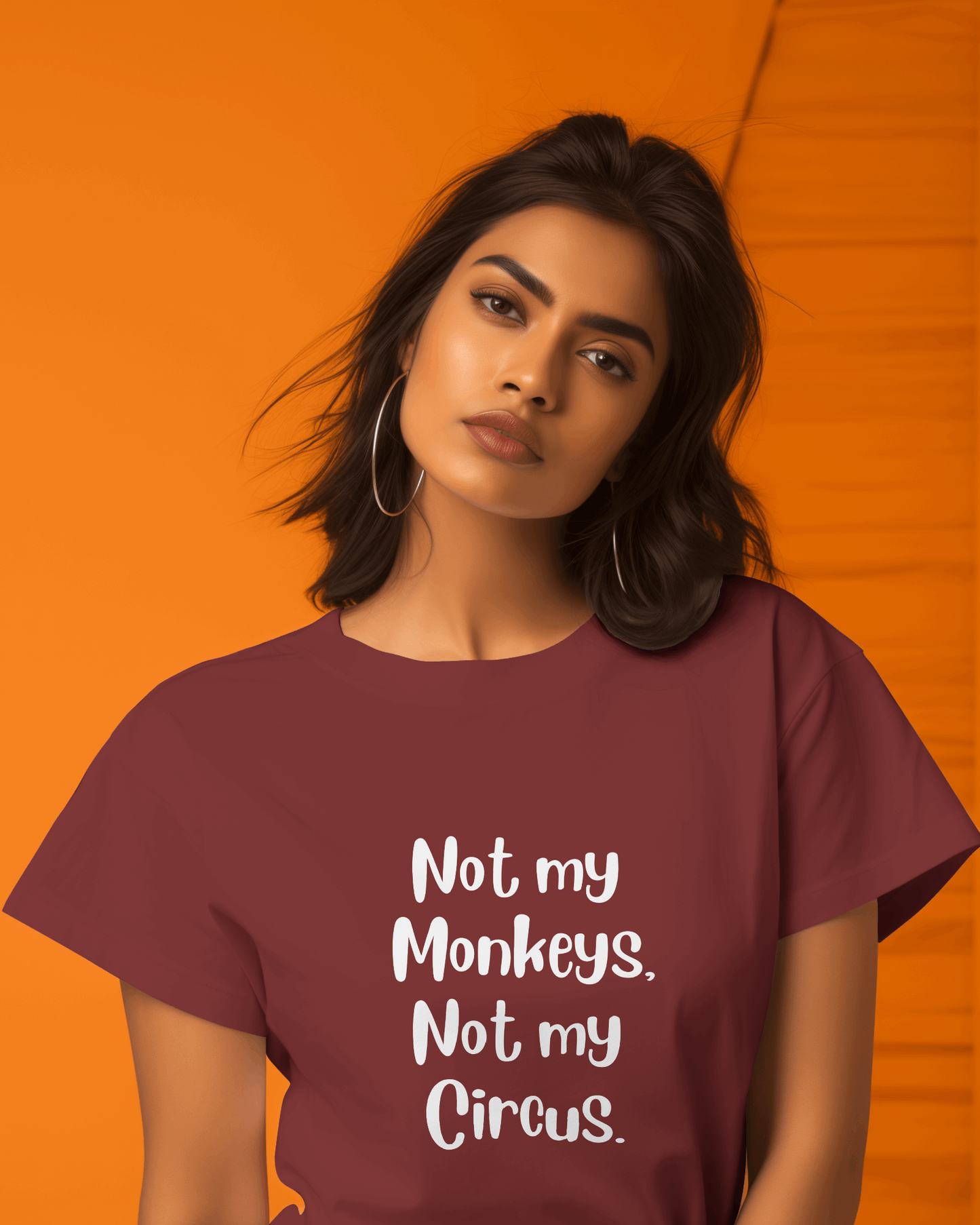 Not My Monkeys T-shirt for Women