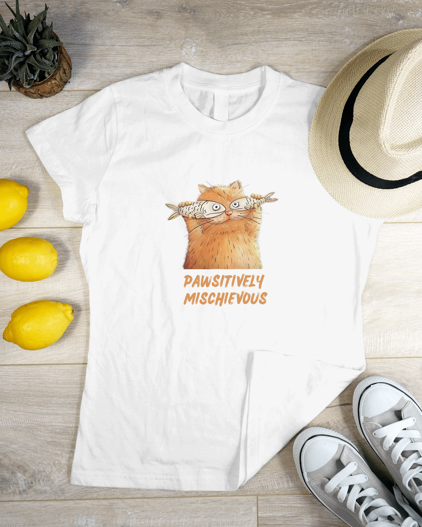 Pawsitively Mischievous | T-shirt for Women