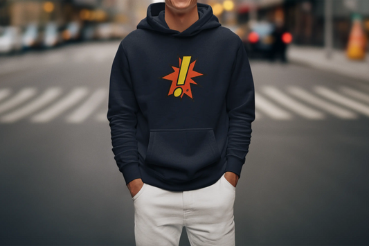 Comicbook Exclamation! | Unisex Hoodie PrismGasm