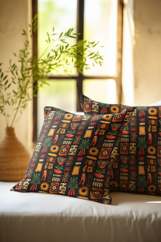 African Tribal | All Over Print Cushion Cover PrismGasm