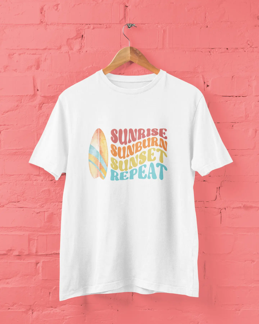 Sunrise repeat T-shirt for Men PrismGasm