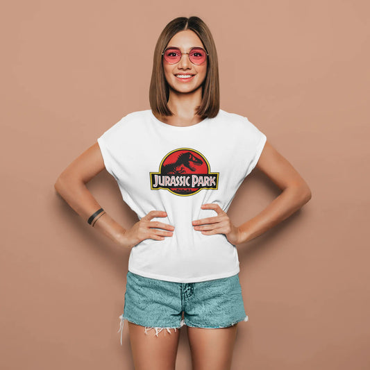 Jurassic Park | T-shirt for Women PrismGasm T-Shirt White / 5XL