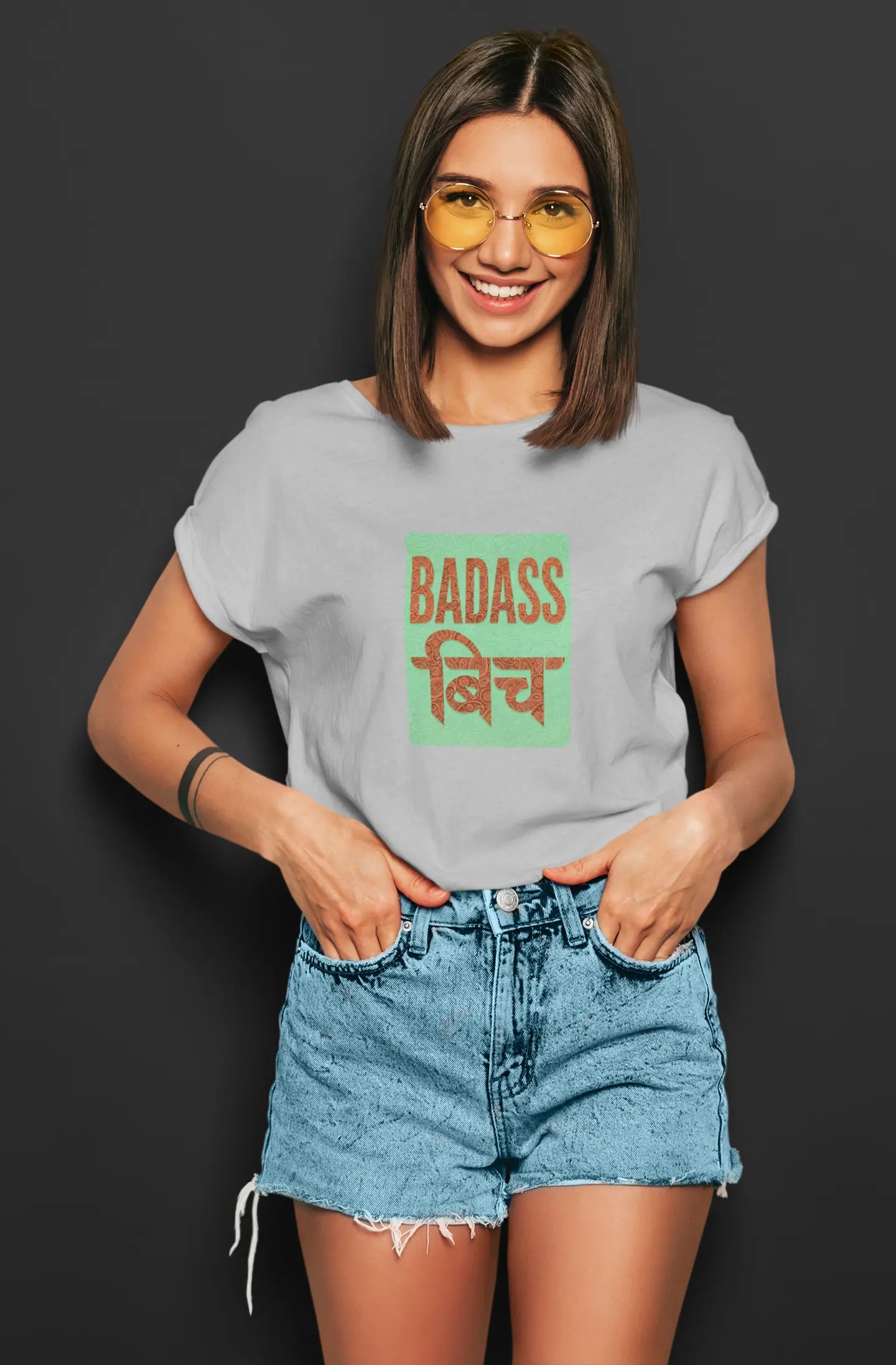 Badass Bitch | T-shirt for Women PrismGasm