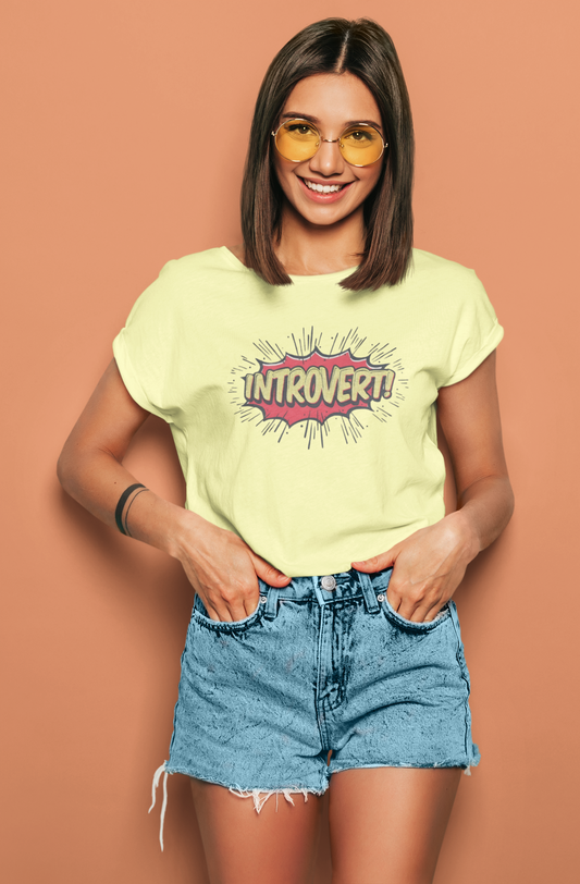 Comicbook Introvert | T-shirt for Women
