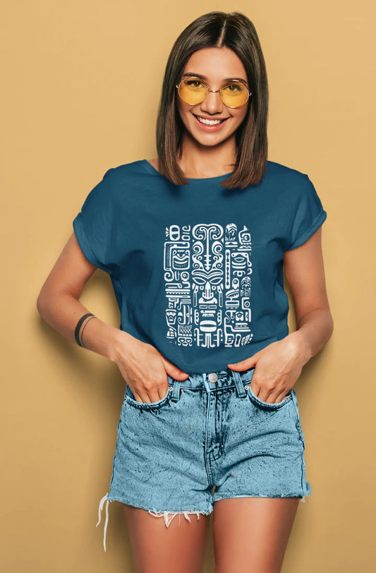 Trippy Tribal Art | T-shirt for Women PrismGasm