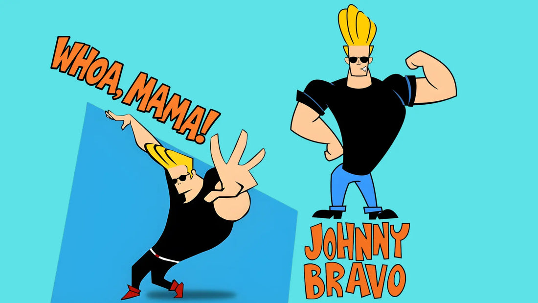 Johnny Bravo — the 90s Cartoon Network icon with perfect hair, zero game, and unshakeable confidence