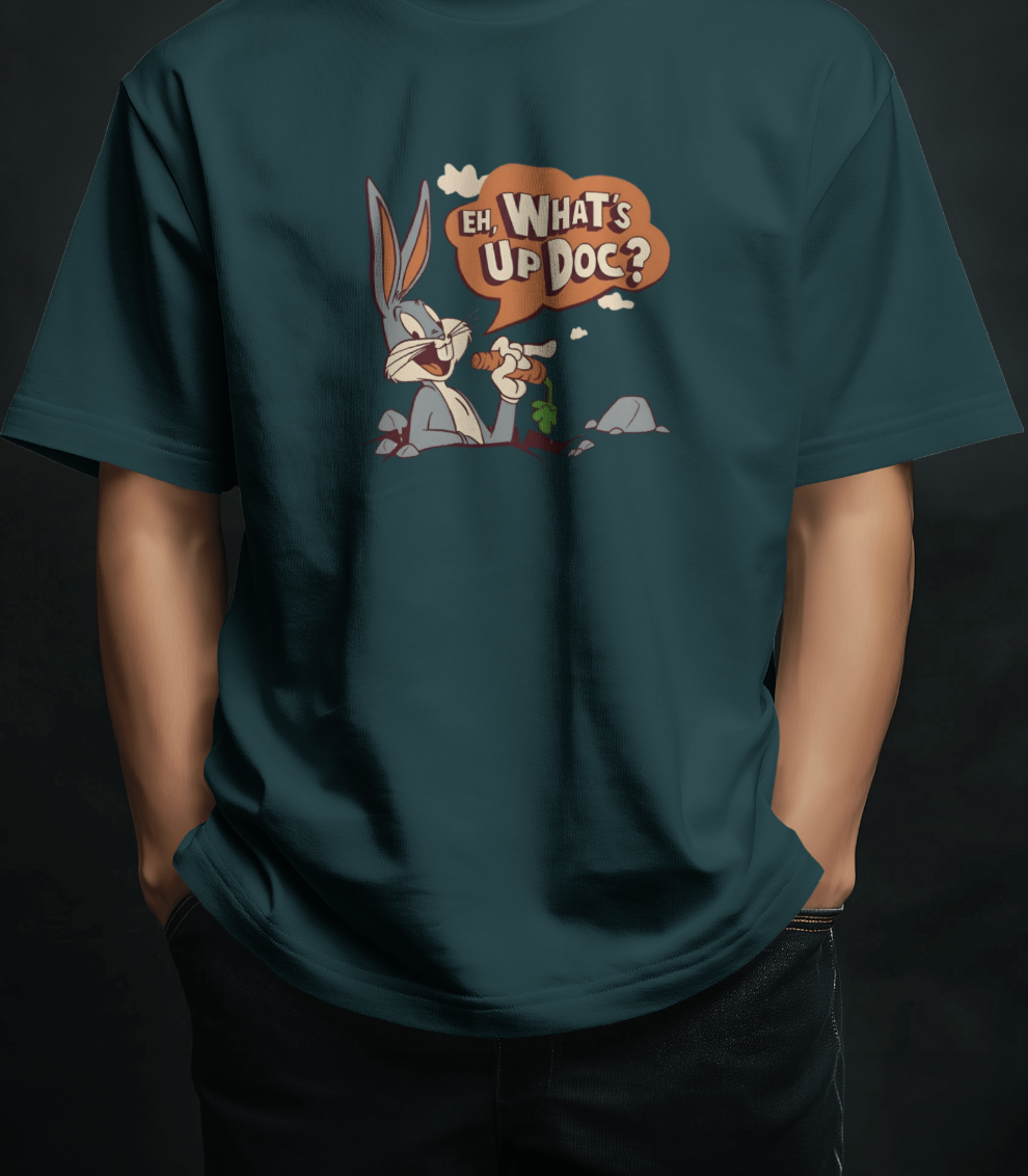 Looney Bugs Bunny | Oversized T-shirt for Men