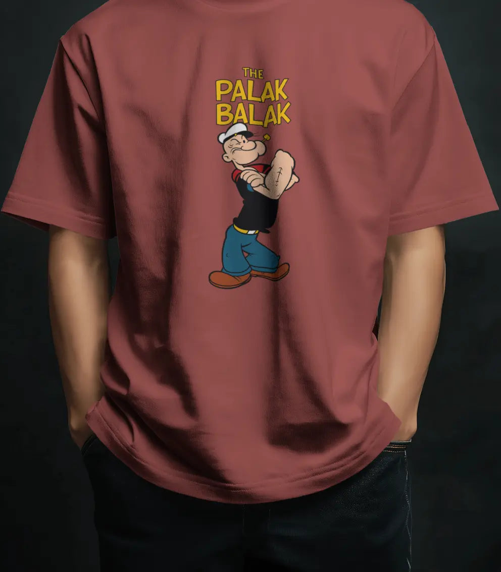 Popeye - The Palak Balak | Oversized T-shirt PrismGasm
