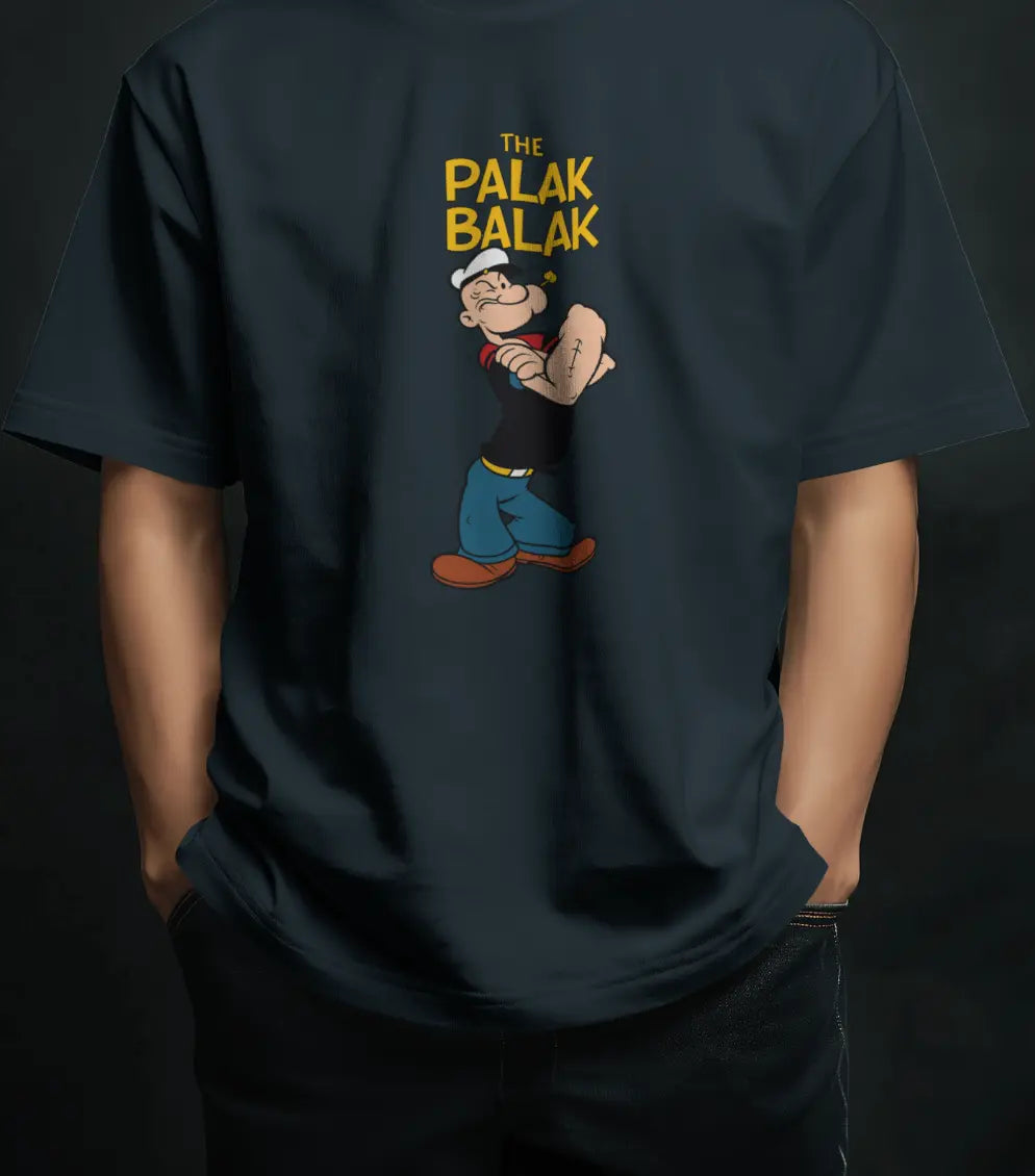 Popeye - The Palak Balak | Oversized T-shirt PrismGasm