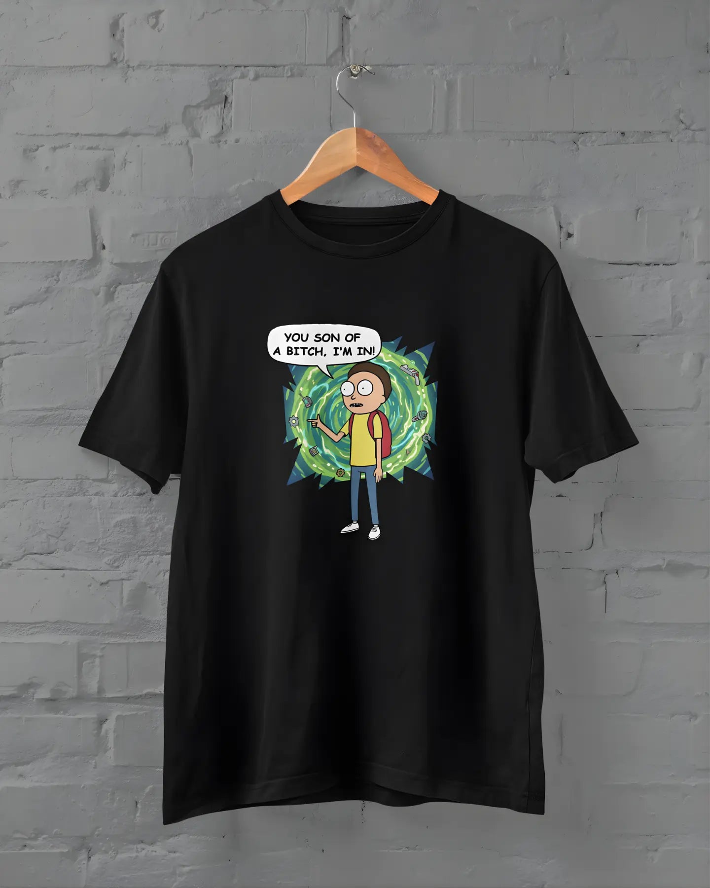 Morty Says He's In! | T-shirt for Men PrismGasm