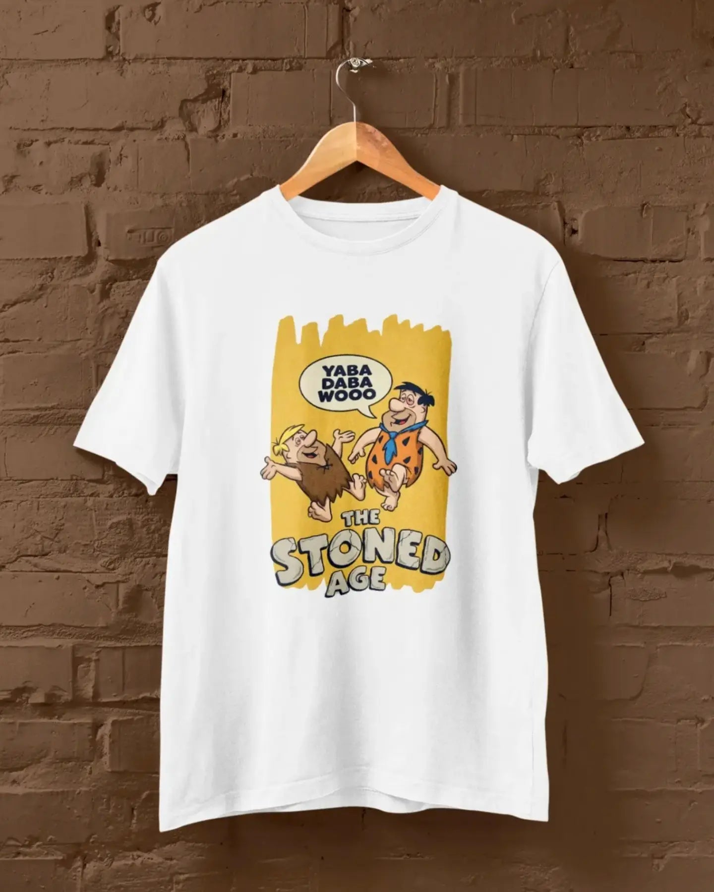 The Stoned Age - Flintstones | T-shirt for Men PrismGasm