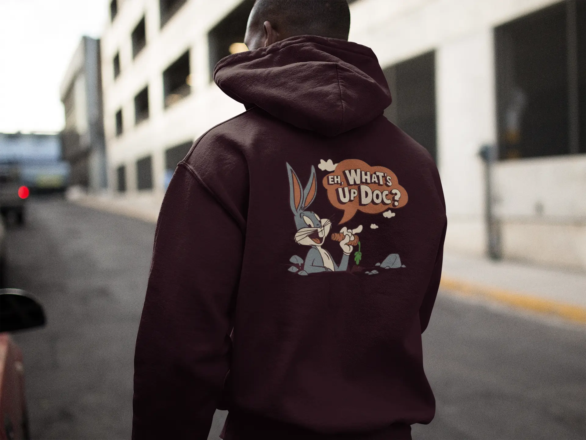 Bugs Bunny Looney Tunes | Unisex Hoodie PrismGasm