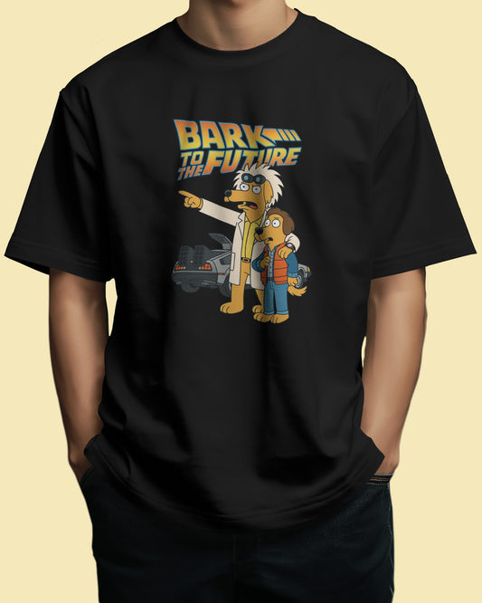 Bark To The Future | Oversized T-shirt