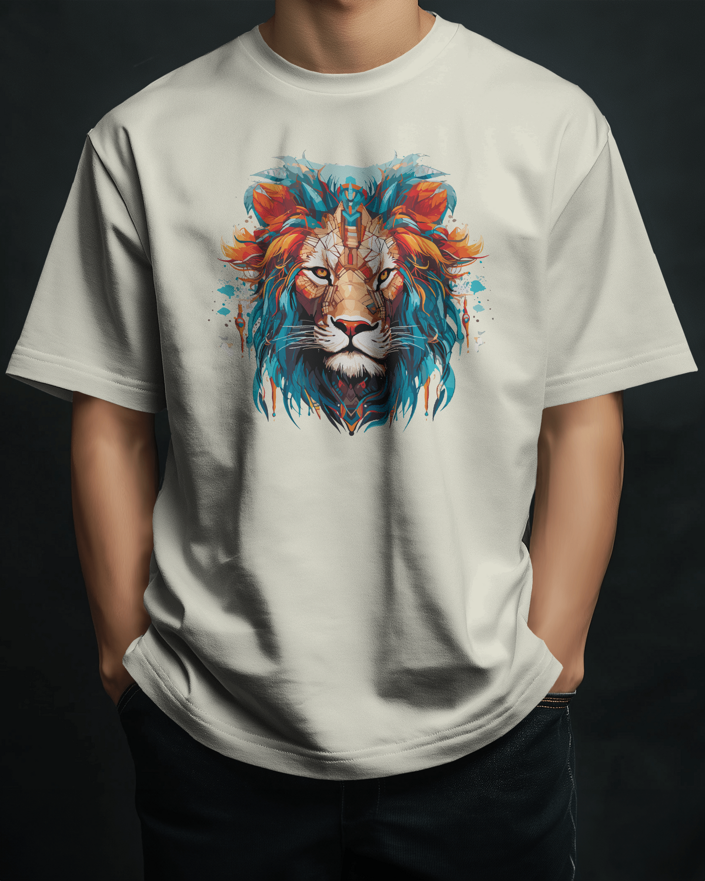 Lion-Art | Oversized T-shirt