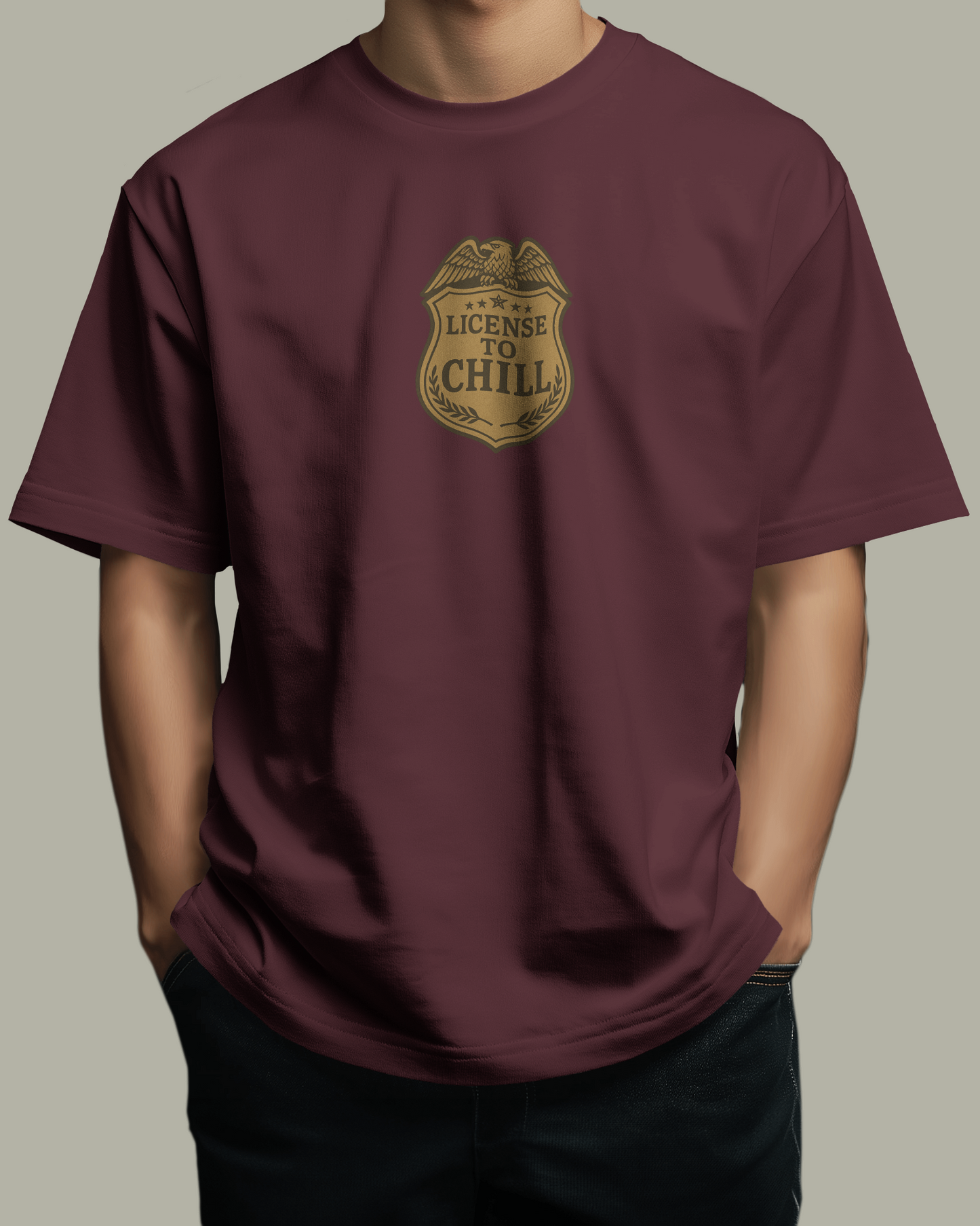 License To Chill | Oversized T-shirt