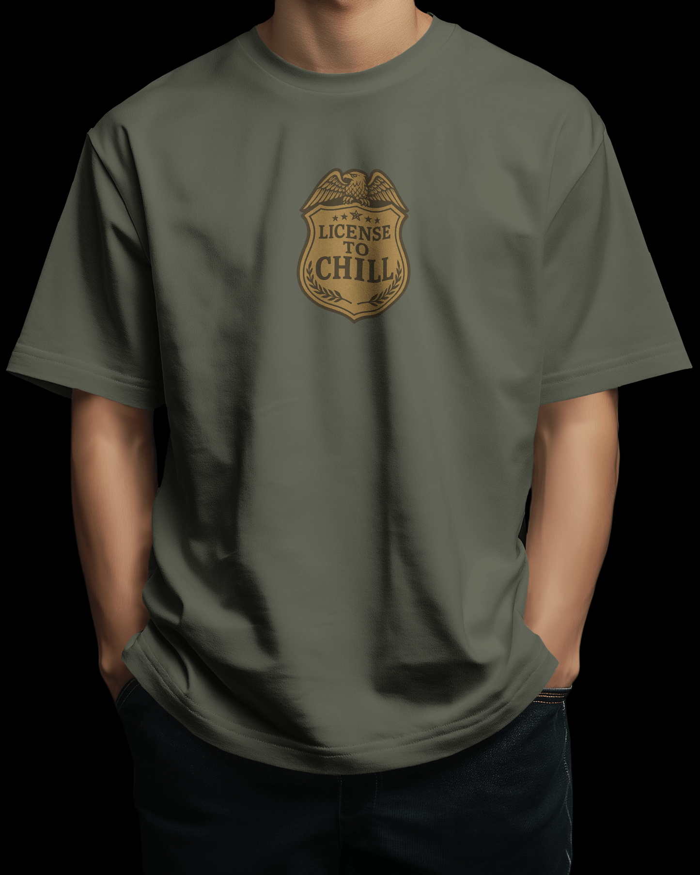 License To Chill | Oversized T-shirt