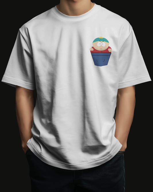 Pocket Cartmen | Oversized T-shirt