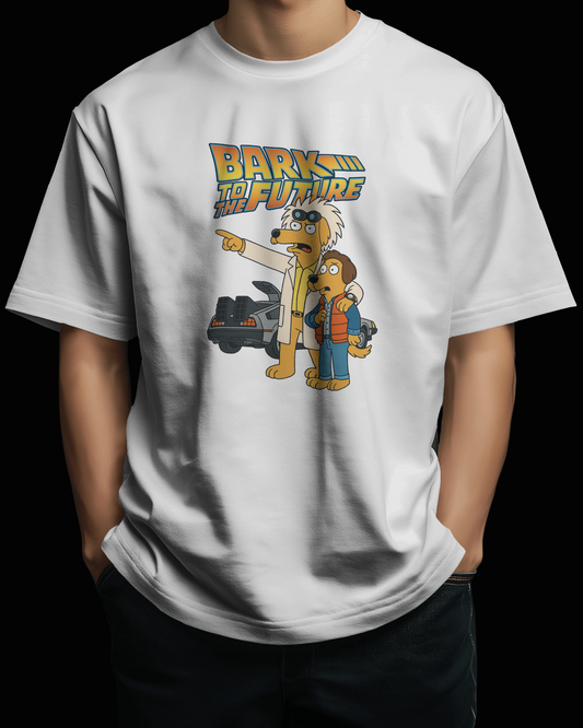 Bark To The Future | Oversized T-shirt