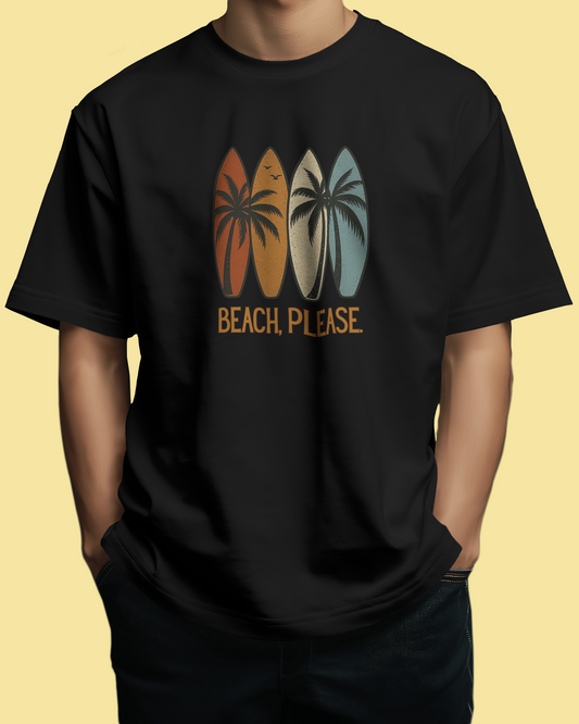 Beach Please | Oversized T-shirt