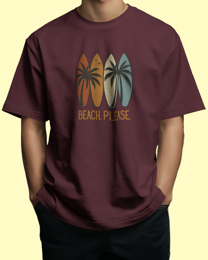 Beach Please | Oversized T-shirt