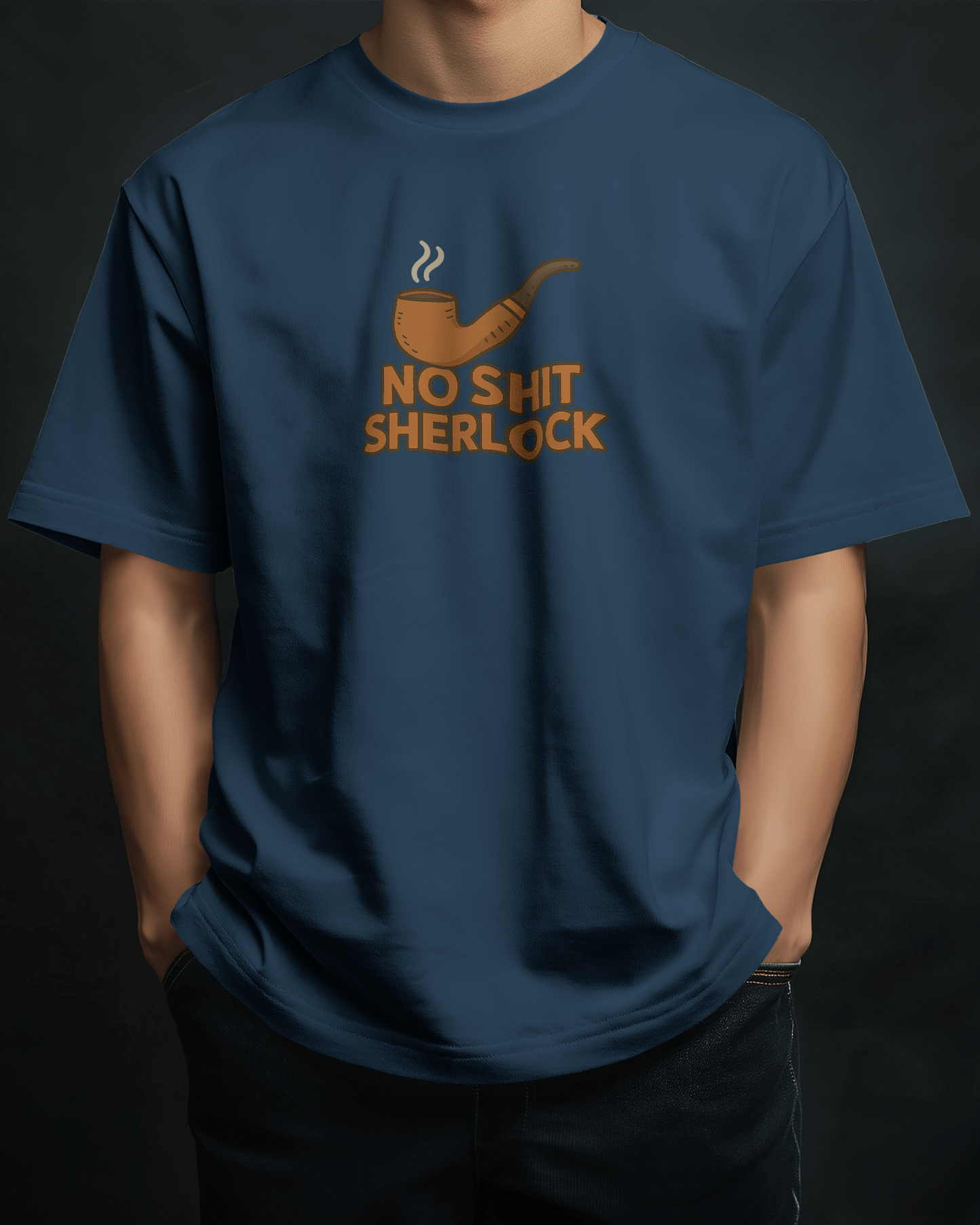 No Shit Sherlock | Oversized T-shirt