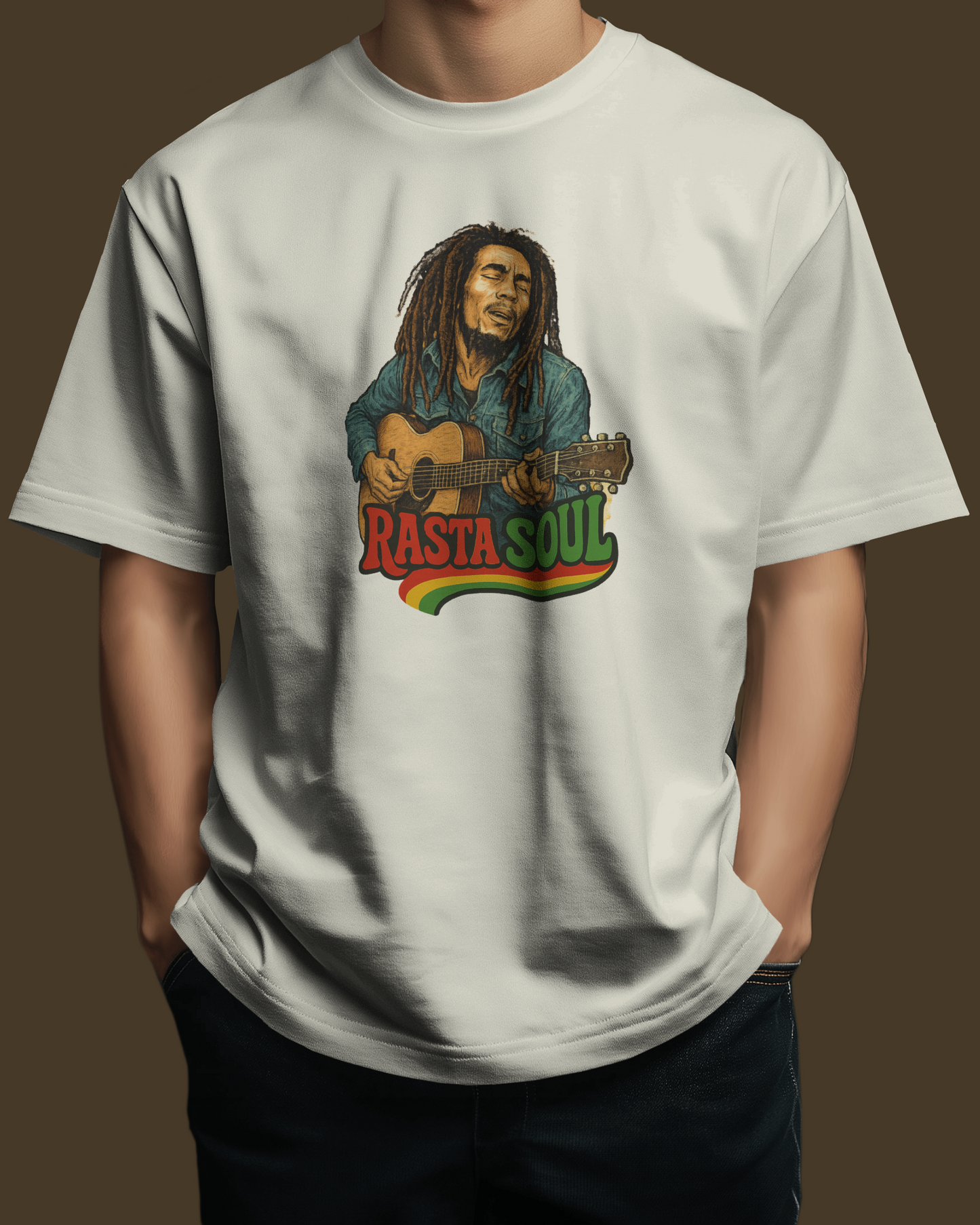 Rasta Soul | Bob Marley | Oversized T-shirt