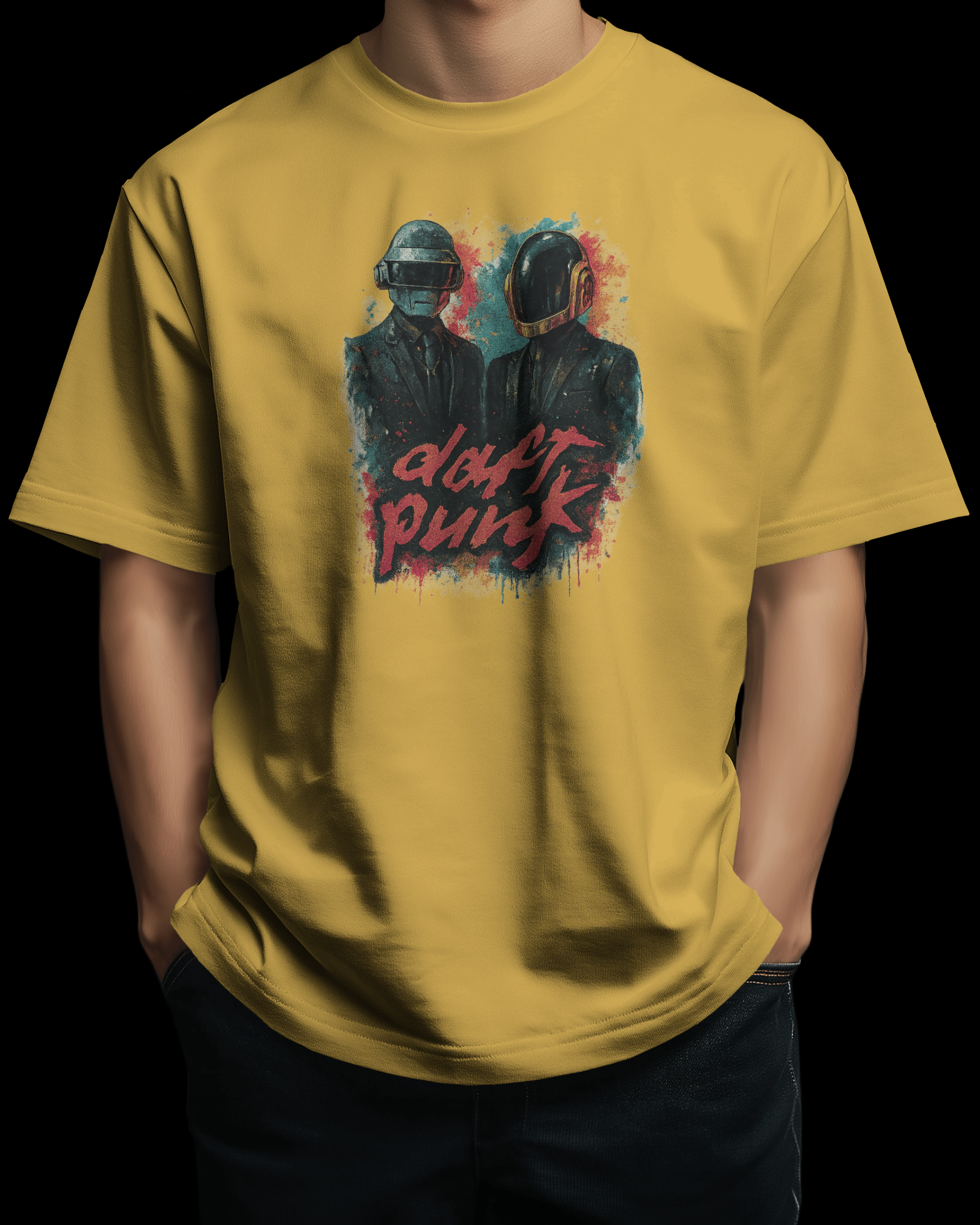 Daft Punk | Oversized T-shirt - PrismGasm
