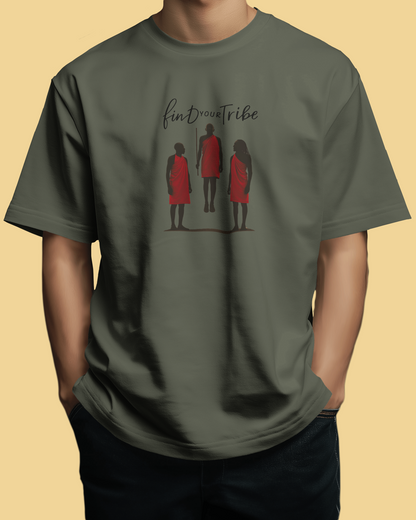 Find Your Tribe | Oversized T-shirt