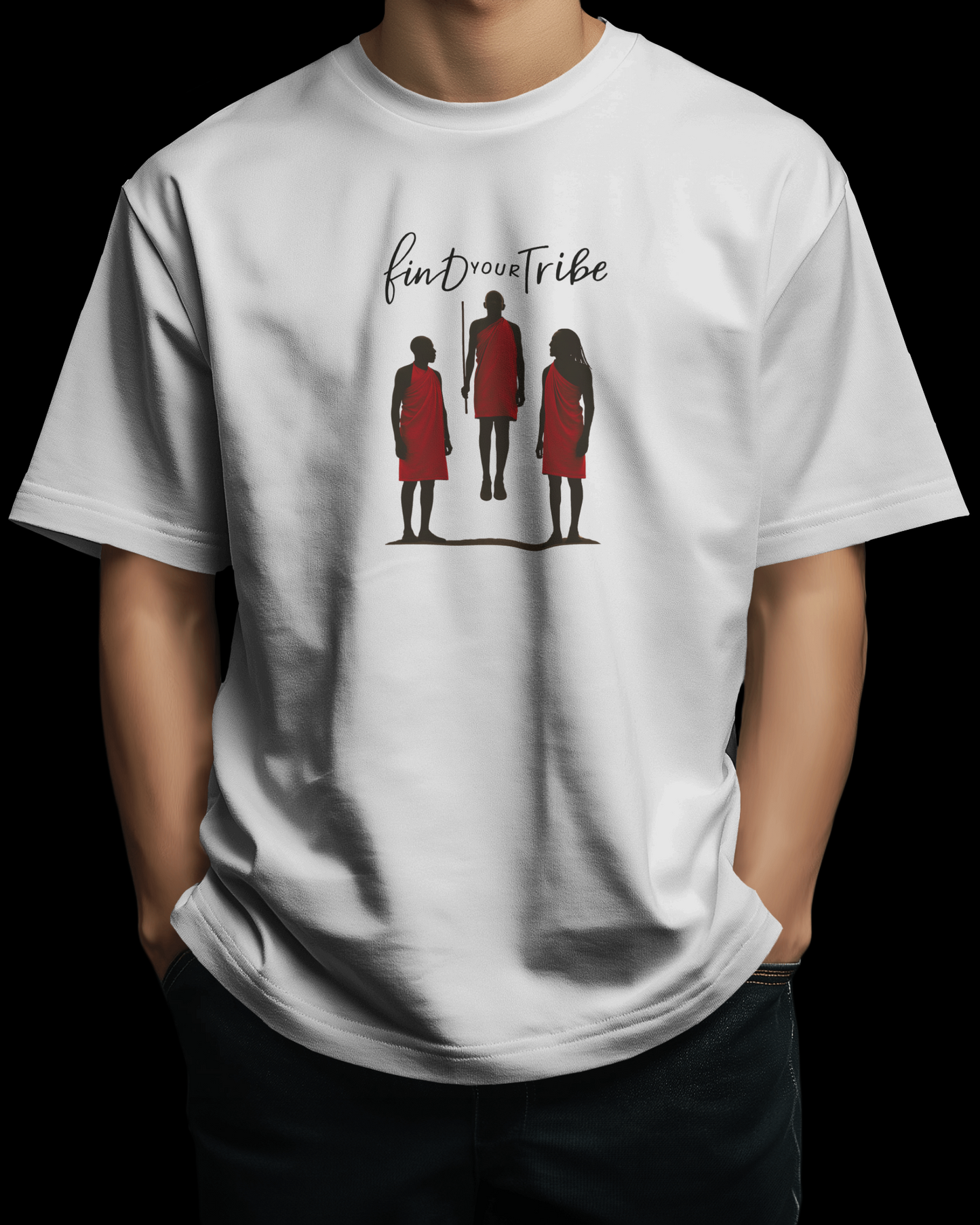 Find Your Tribe | Oversized T-shirt