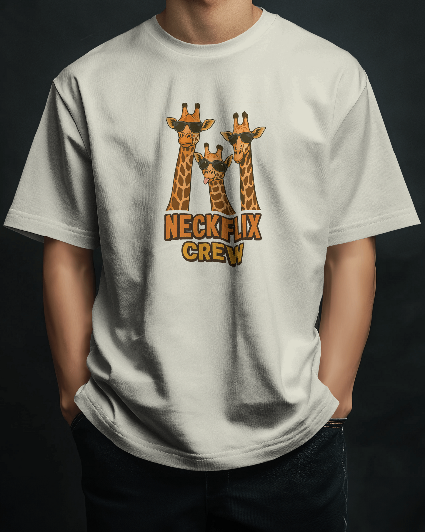Neckflix Crew | Oversized T-shirt