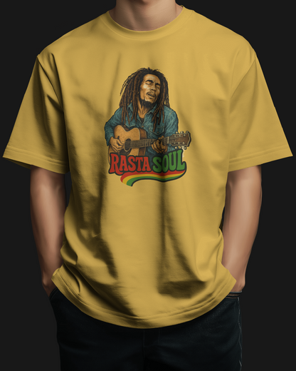 Rasta Soul | Bob Marley | Oversized T-shirt