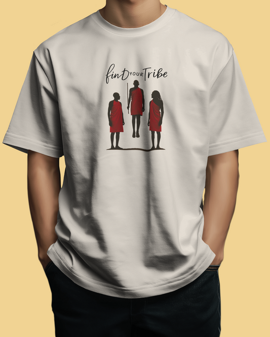 Find Your Tribe | Oversized T-shirt