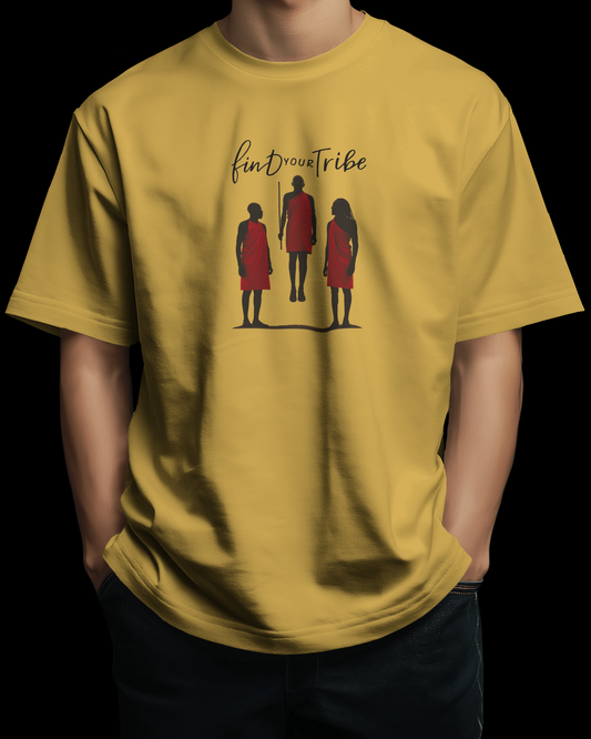 Find Your Tribe | Oversized T-shirt