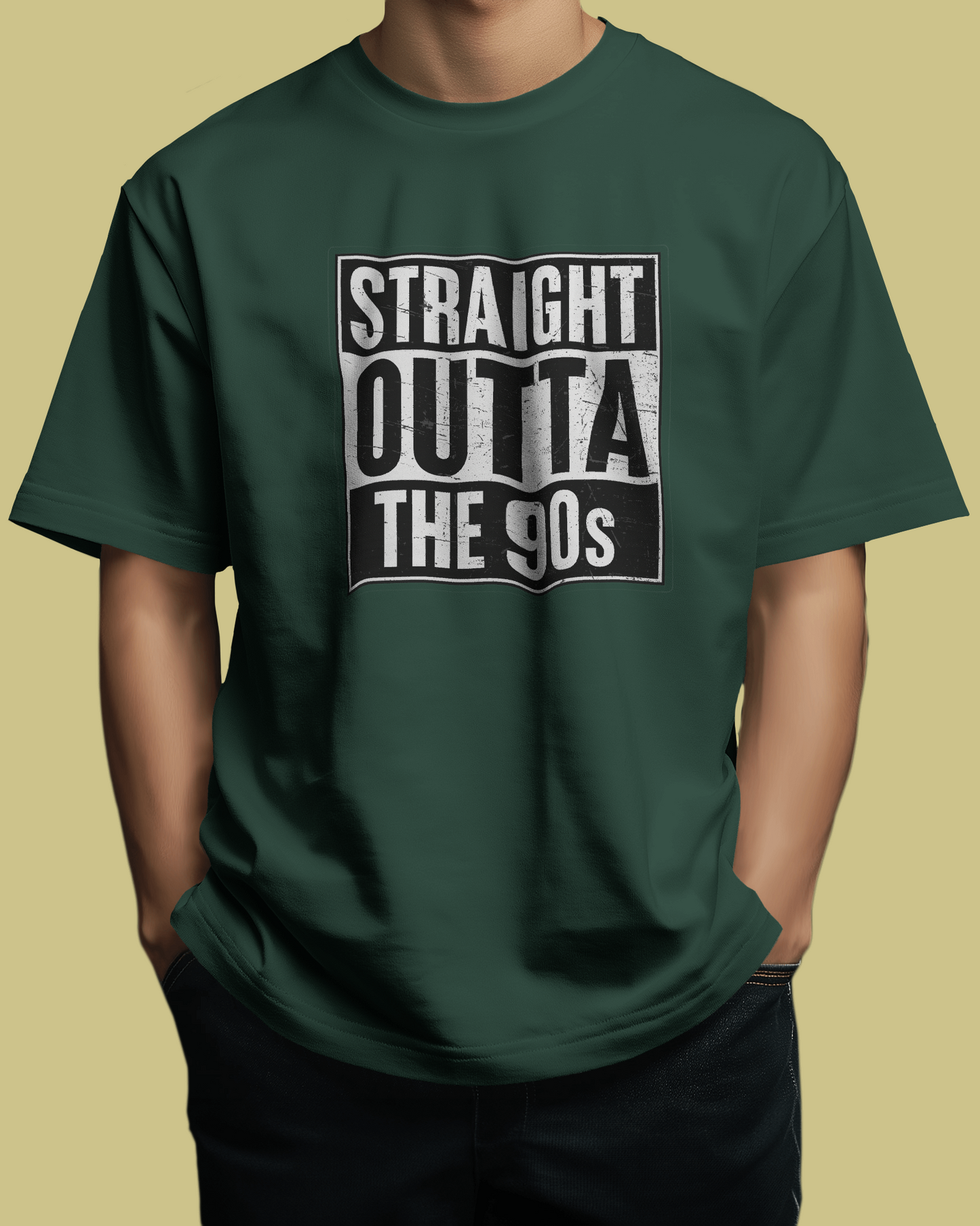 Straight Outta the 90s | Oversized T-shirt