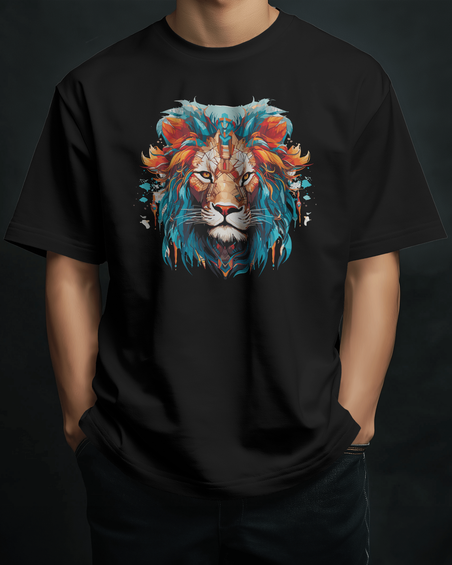 Lion-Art | Oversized T-shirt