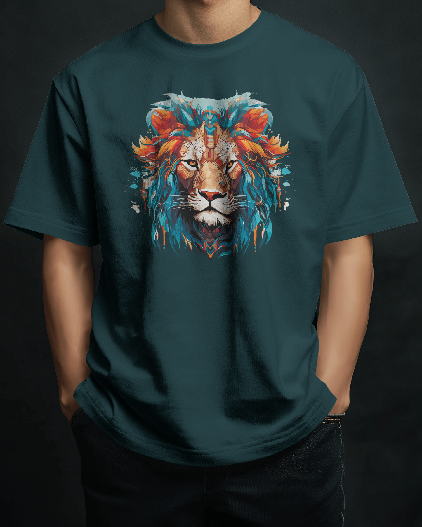Lion-Art | Oversized T-shirt