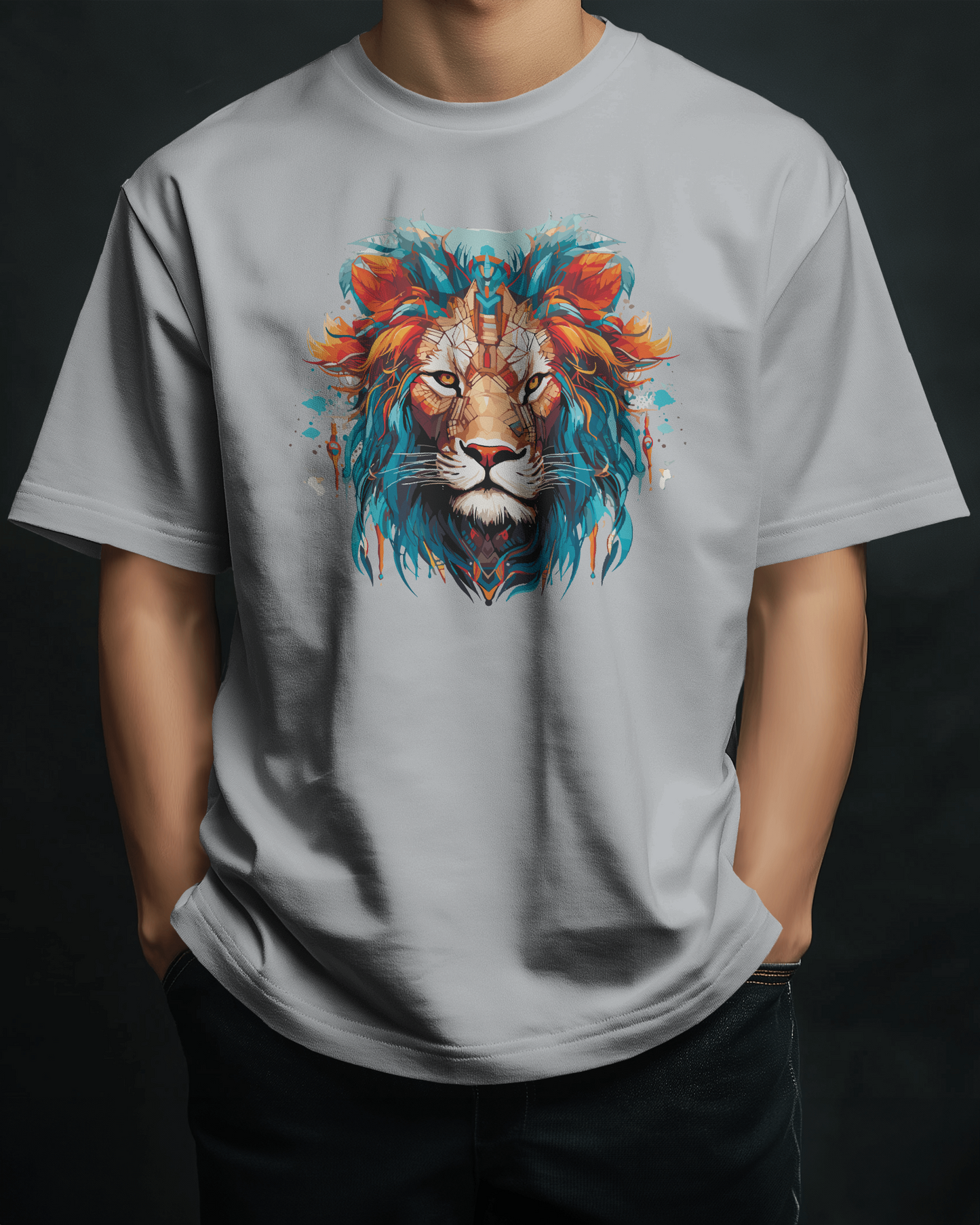 Lion-Art | Oversized T-shirt