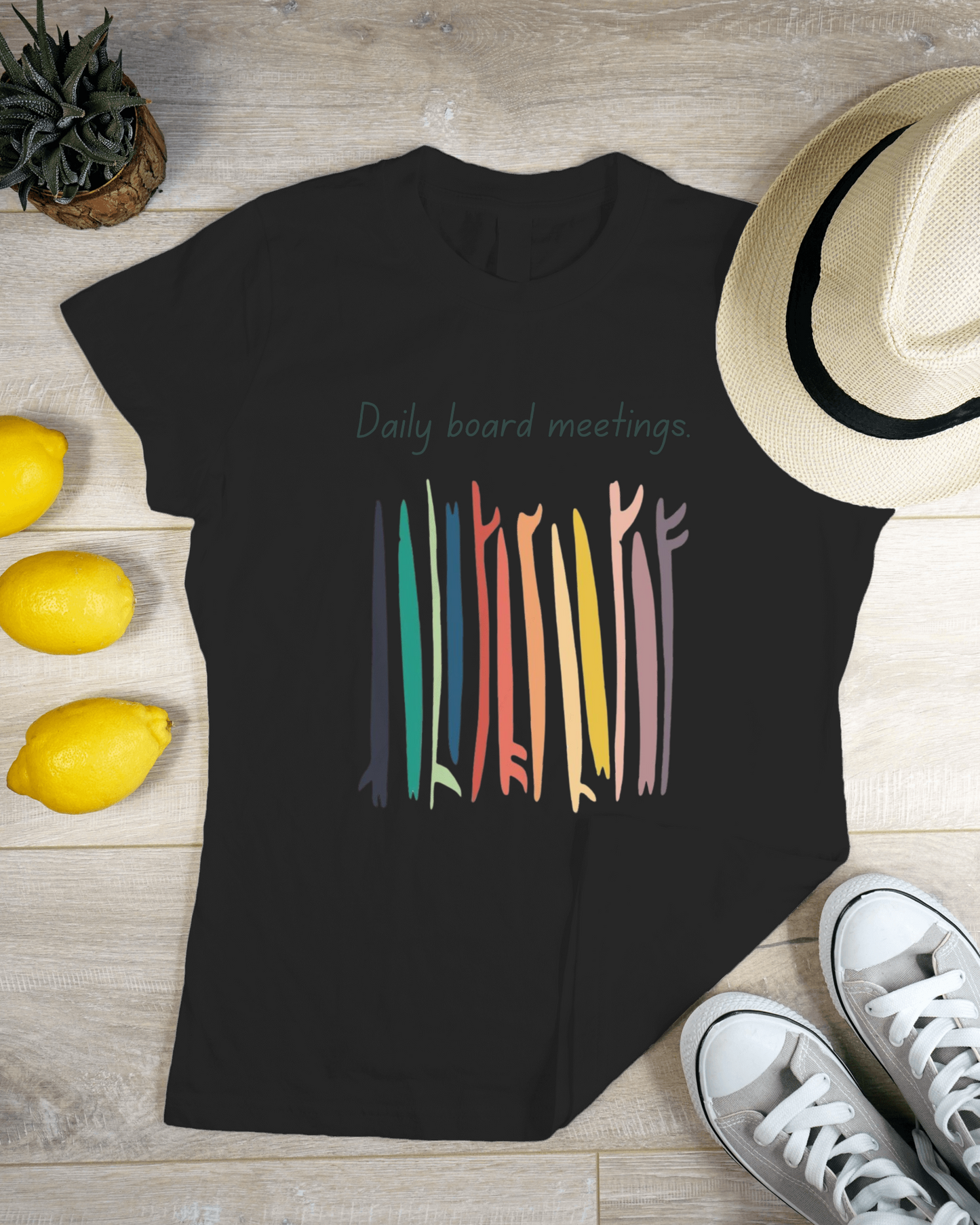 Daily Board Meetings T-shirt for Women