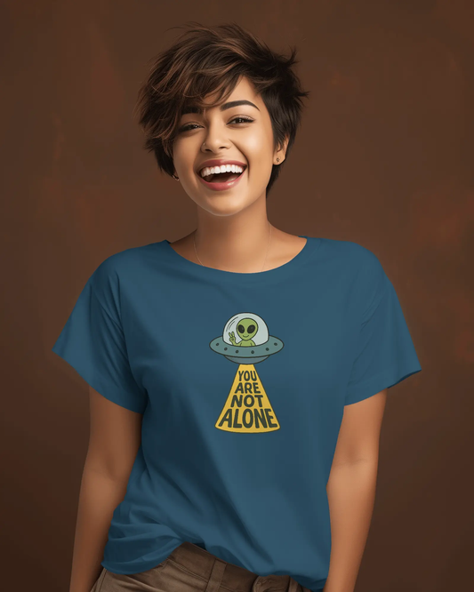 You Are Not Alone T-shirt for Women PrismGasm