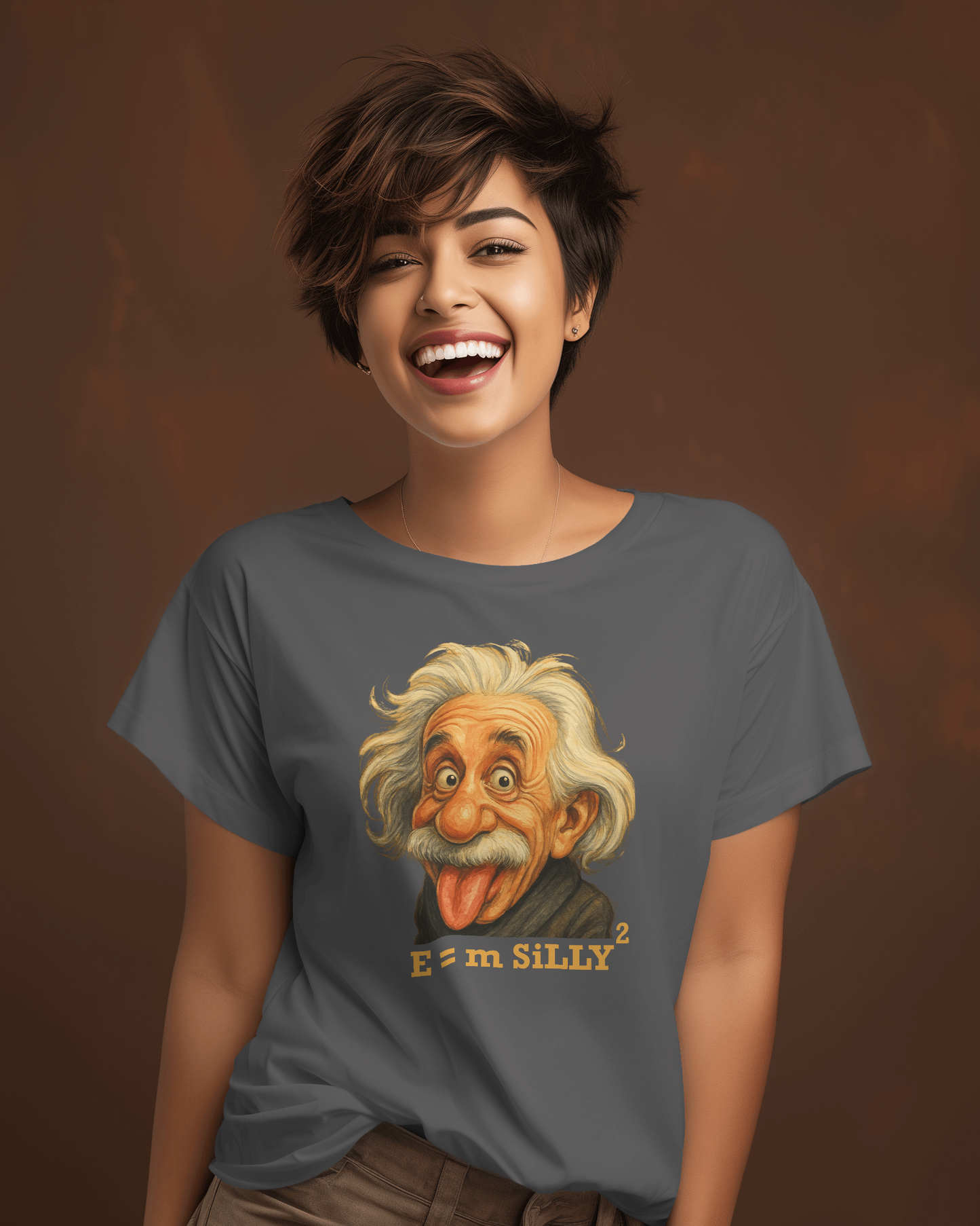 Silly Einstein T-shirt for Women