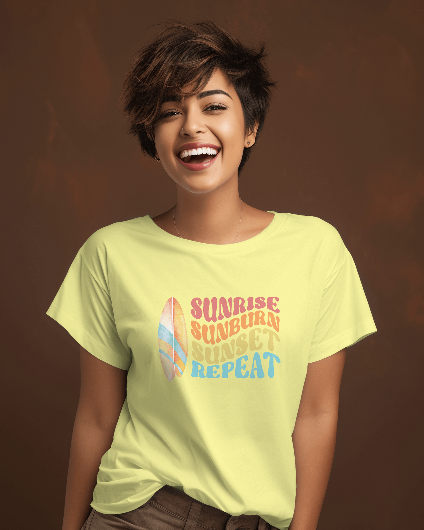 Sunrise Repeat | T-shirt for women