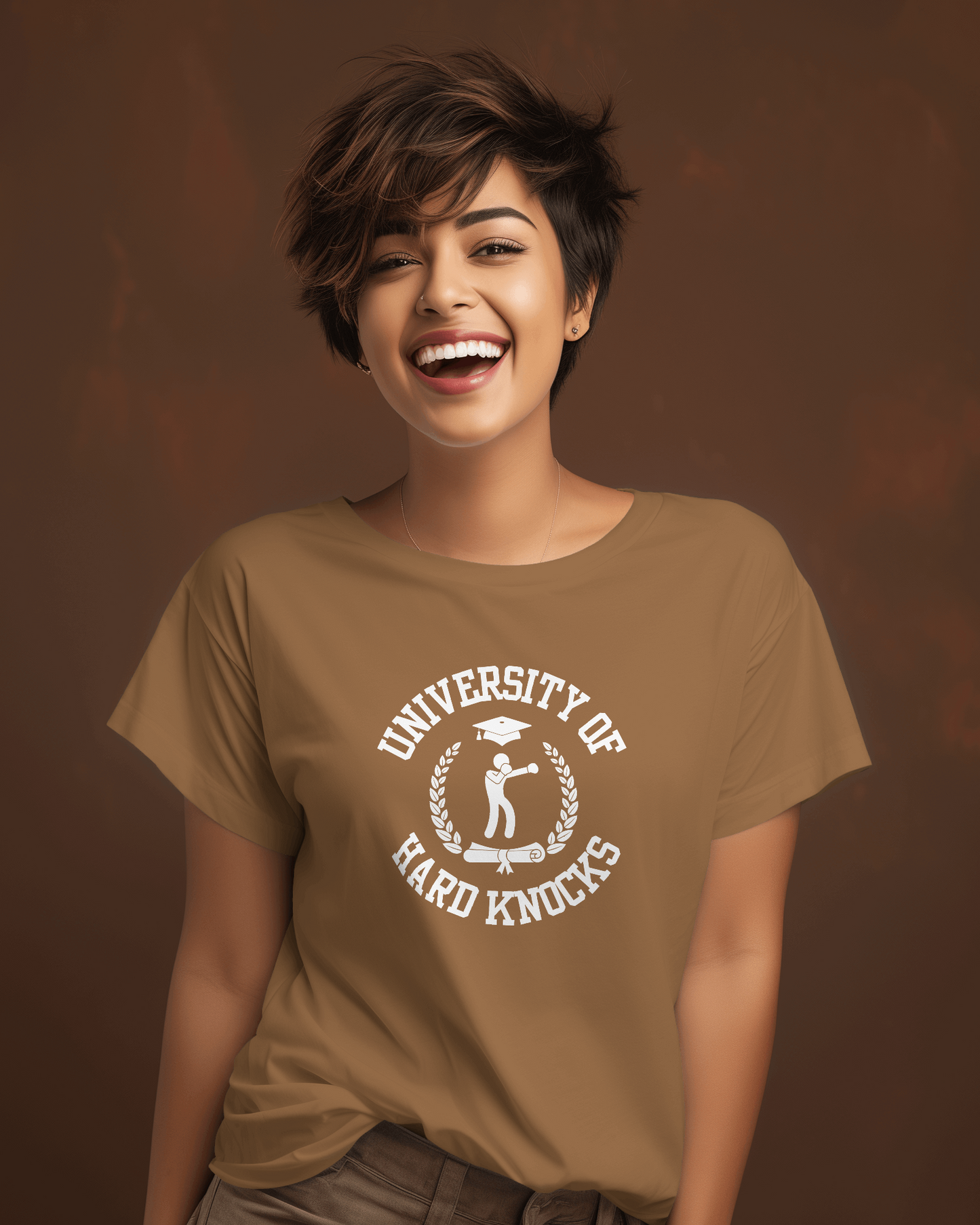 University Of HardKnocks T-shirt for Women
